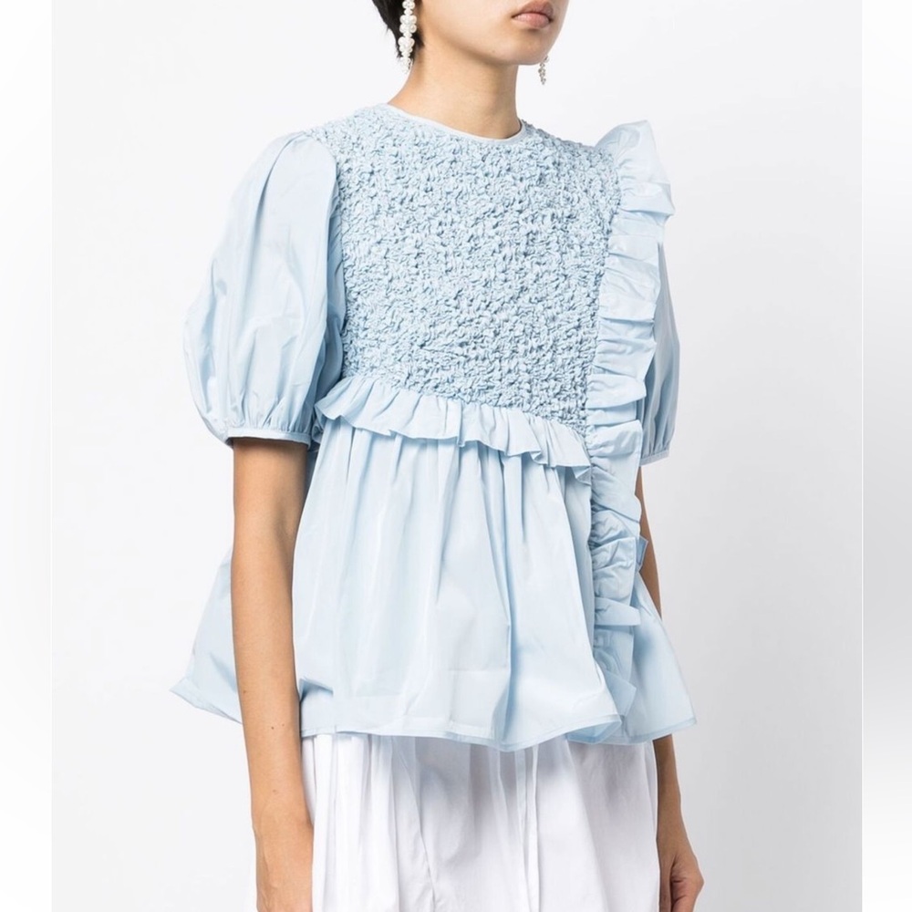 Cecilie Bahnsen lulu top UK6 タグあり